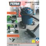 ferm vacuum cleaner wetdry