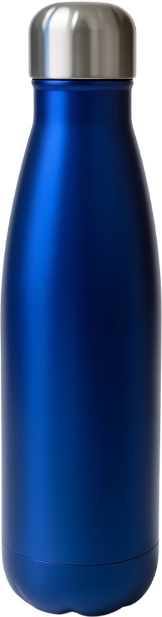 Aluminium Drinkfles 780 ml – Blauw met Zilveren Dop – Waterfles voor Kinderen...
