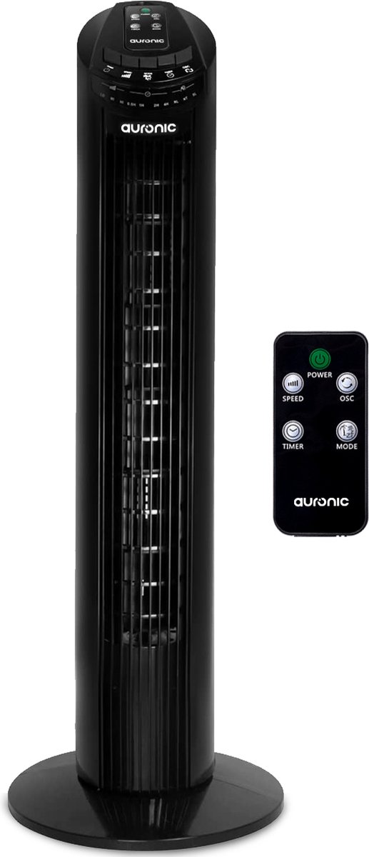 Auronic Torenventilator - Staande Ventilator met Afstandsbediening - Timer -...