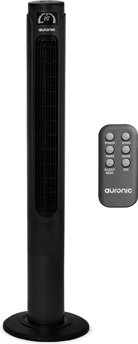 Auronic Torenventilator - Staande Ventilator met Afstandsbediening - Timer -...