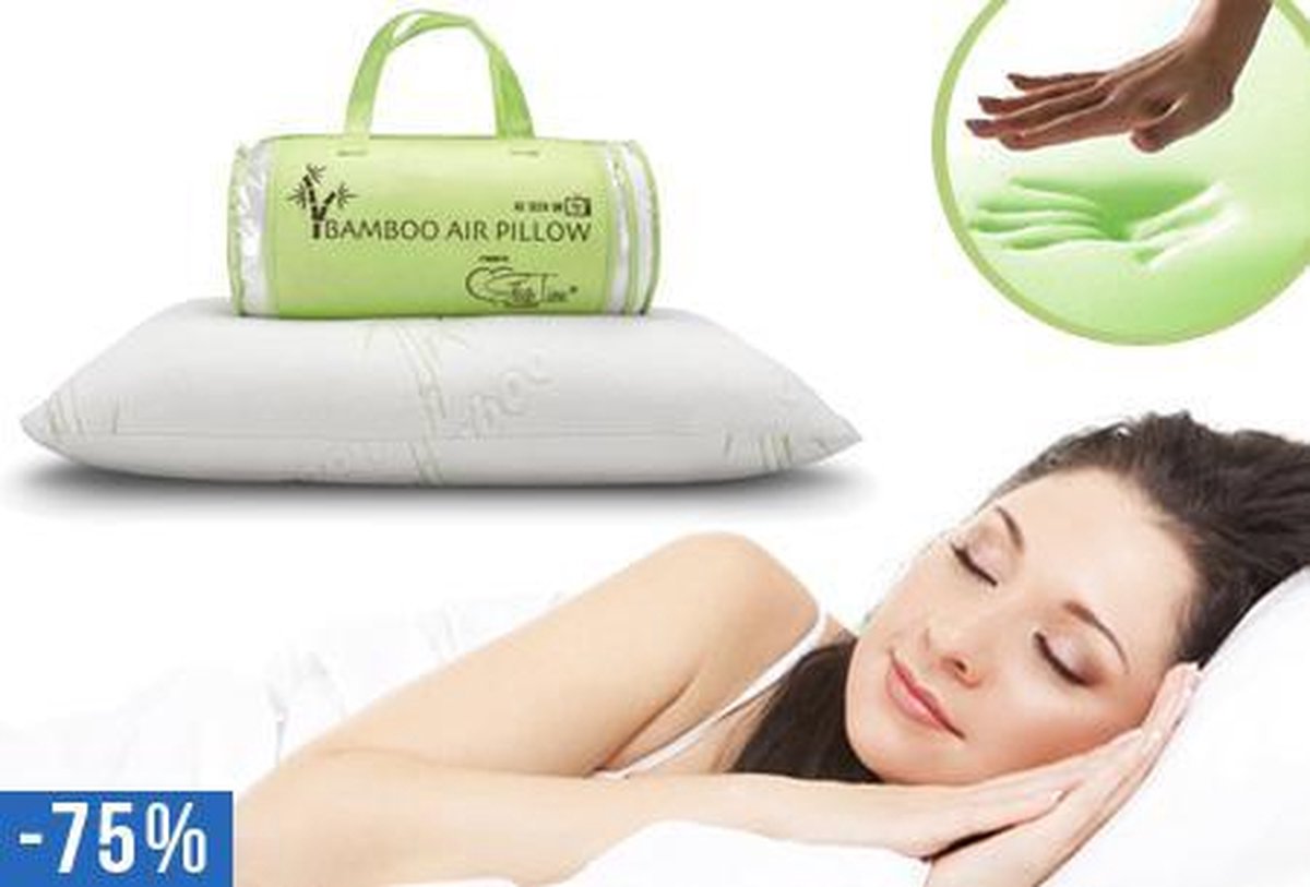 De 5 beste bamboe kussens voor een optimale nachtrust 3 Bamboo Air Pillow | Voor een goede nachtrust