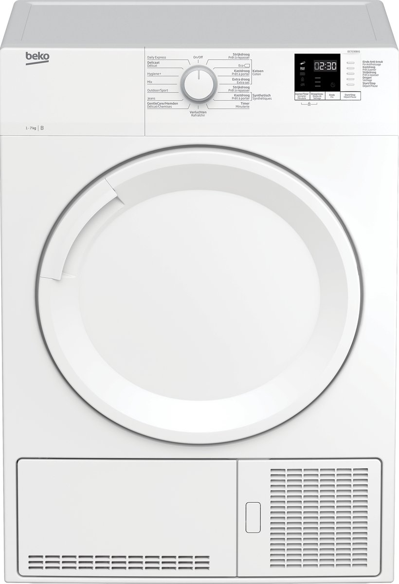 Beko DC7230BX1 - RecycledDry™ - Condensdroger