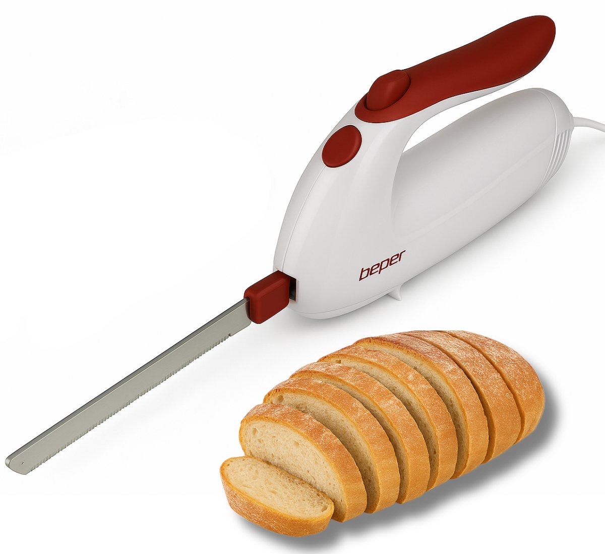 Beper BP.790- elektrisch mes- brood-, vlees-, fruit-mes