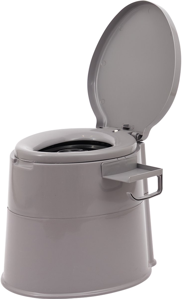 Bo-Camp Camping Toilet - Deelbaar - Hoge zit 45 cm - 7 Liter