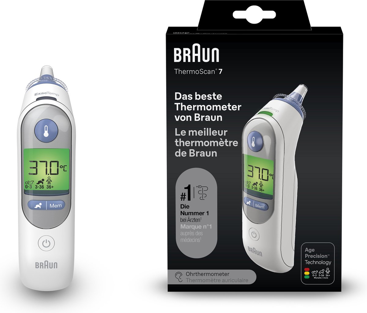 Braun IRT 6520 ThermoScan 7 thermometer Braun IRT 6520 ThermoScan 7 thermometer