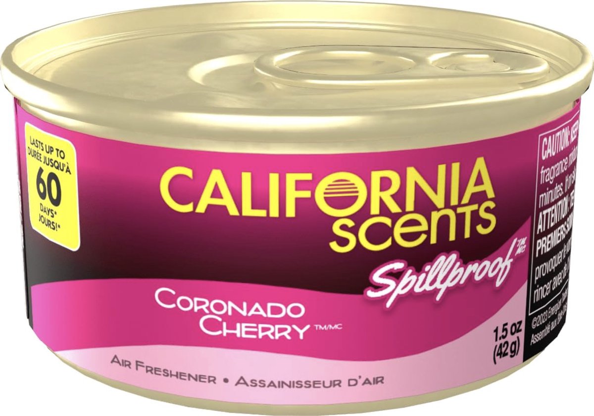 California Scents Luchtverfrisser Coronado Cherry - Autogeurtje