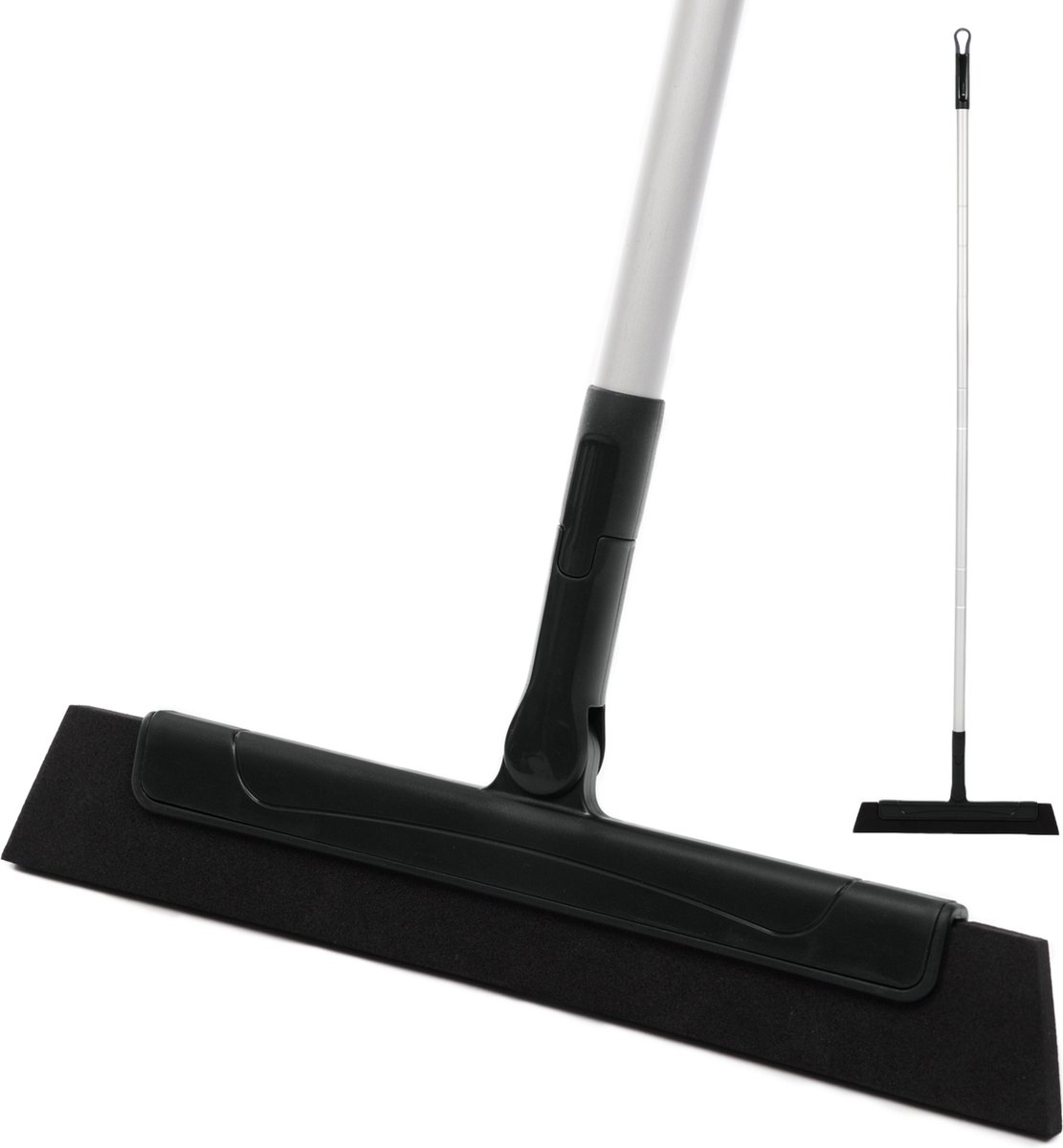CLEANLY® Vloertrekker met Steel - Vloerwisser Badkamer & Trekker Douche -...