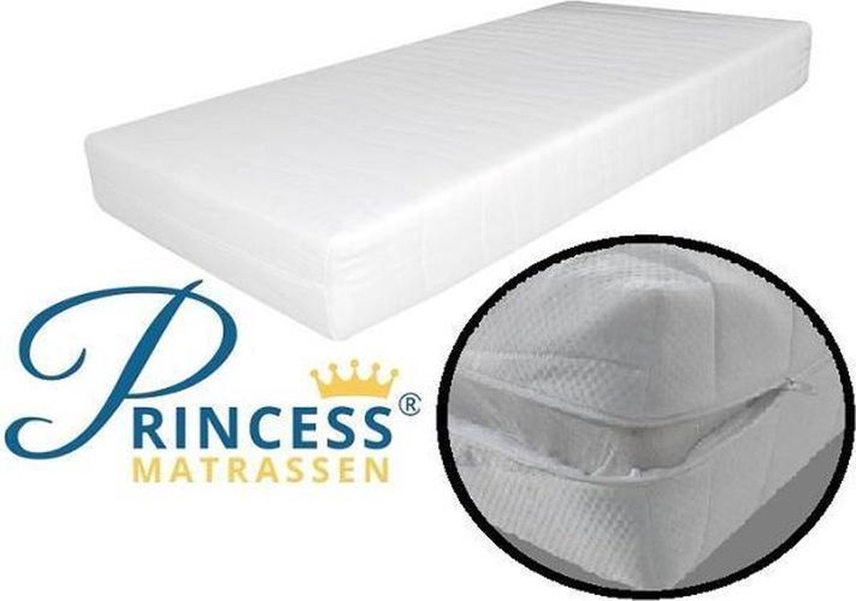 De beste matras 90x200 van 2023 voor een heerlijke nachtrust 2 Comfort Medium HR40 Princess Ledikant-Baby-Matras -60x120x10-cm-
