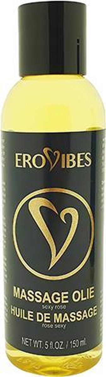 Erovibes - Massage Olie Sexy Rose - Massageolie Erotisch Rozen - 150 ml