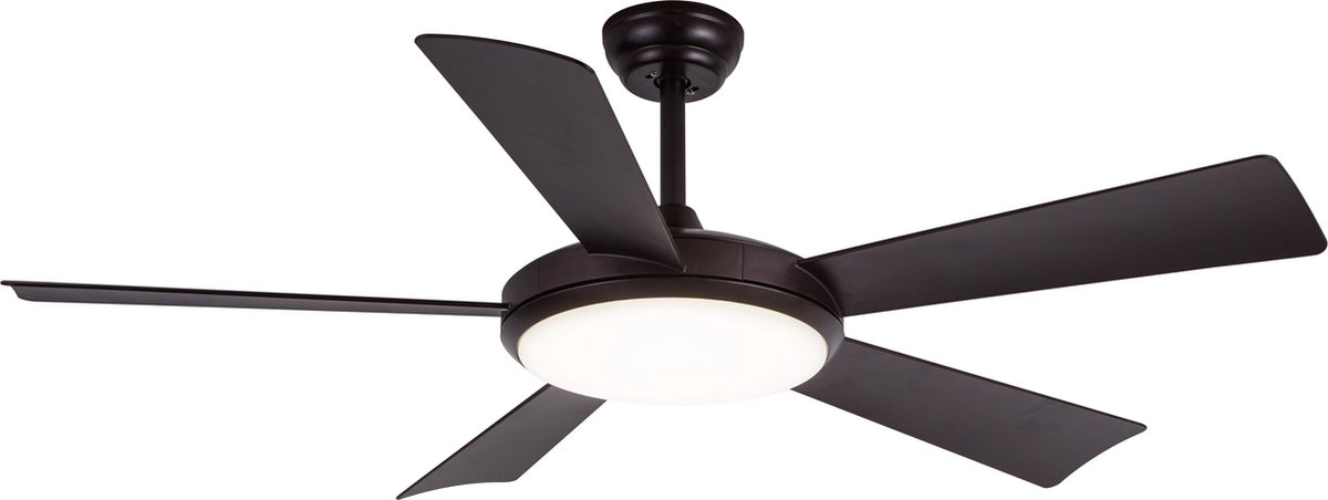 De 5 beste plafondventilators voor optimale verkoeling 4 Evolar EVO-CF52CG Plafondventilator Koffie Bruin