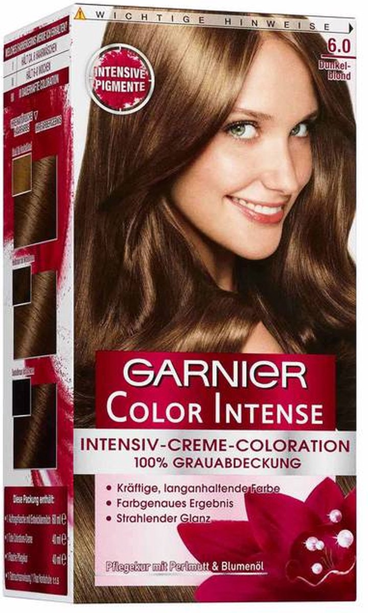 De 5 beste haarverf: Ontdek de beste Opties voor een Verbluffende Haarkleur 5 GARNIER COLOR INTENSE Color Intense 6.0 Dark Blonde