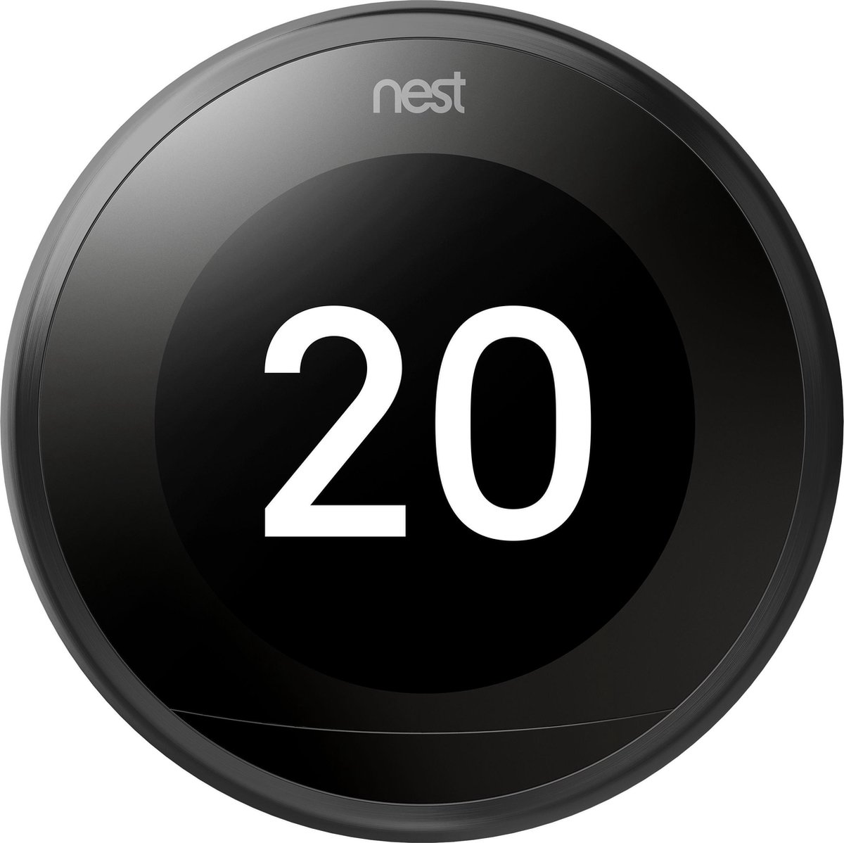 Google Nest Learning Thermostat - Slimme thermostaat - Zwart