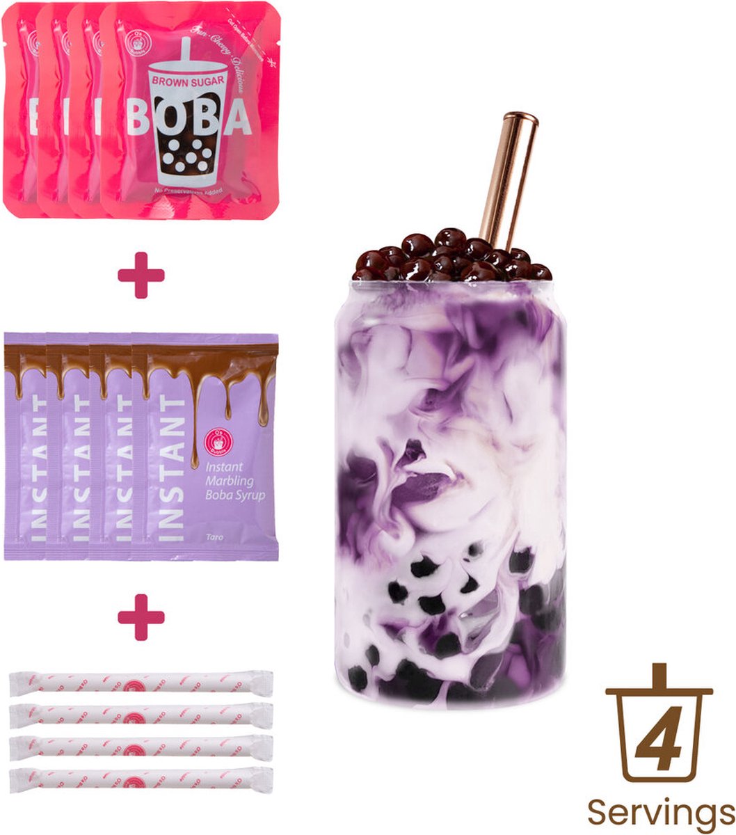 Instant Boba Taro 4x60 g