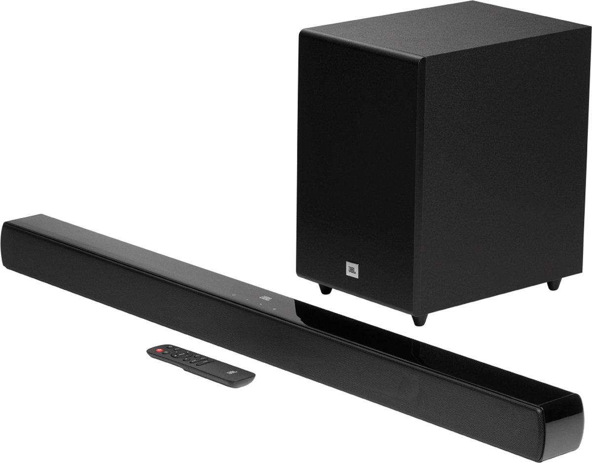 JBL Cinema SB170 2.1-kanaals Soundbar met draadloze subwoofer - Zwart