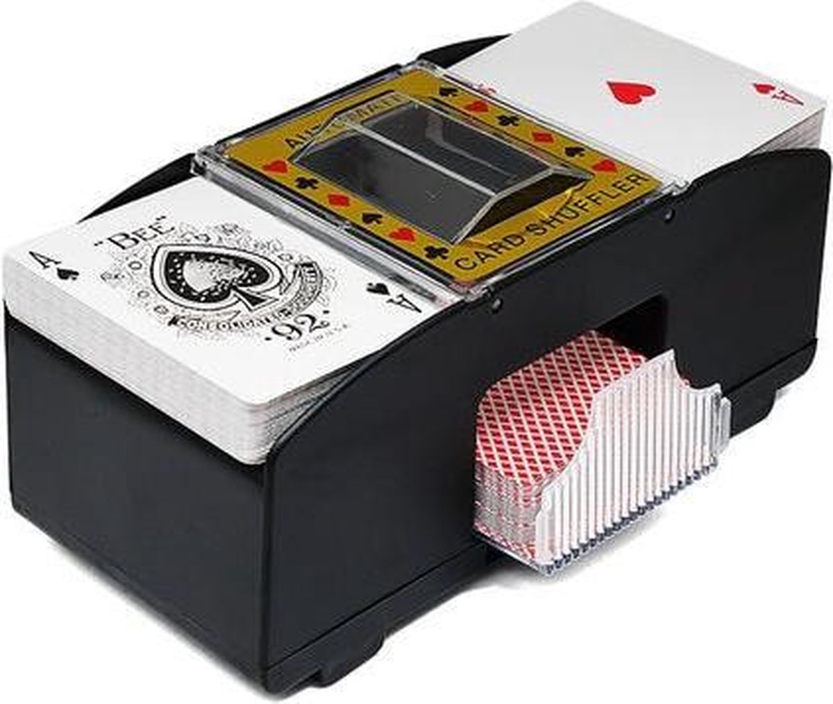 De 5 beste kaartenschudmachines om te pokeren 5 kaartenschudmachine | kaartenschudder | speelkaarten | kaartenhouder | schudmachine | poker | blackjack |
