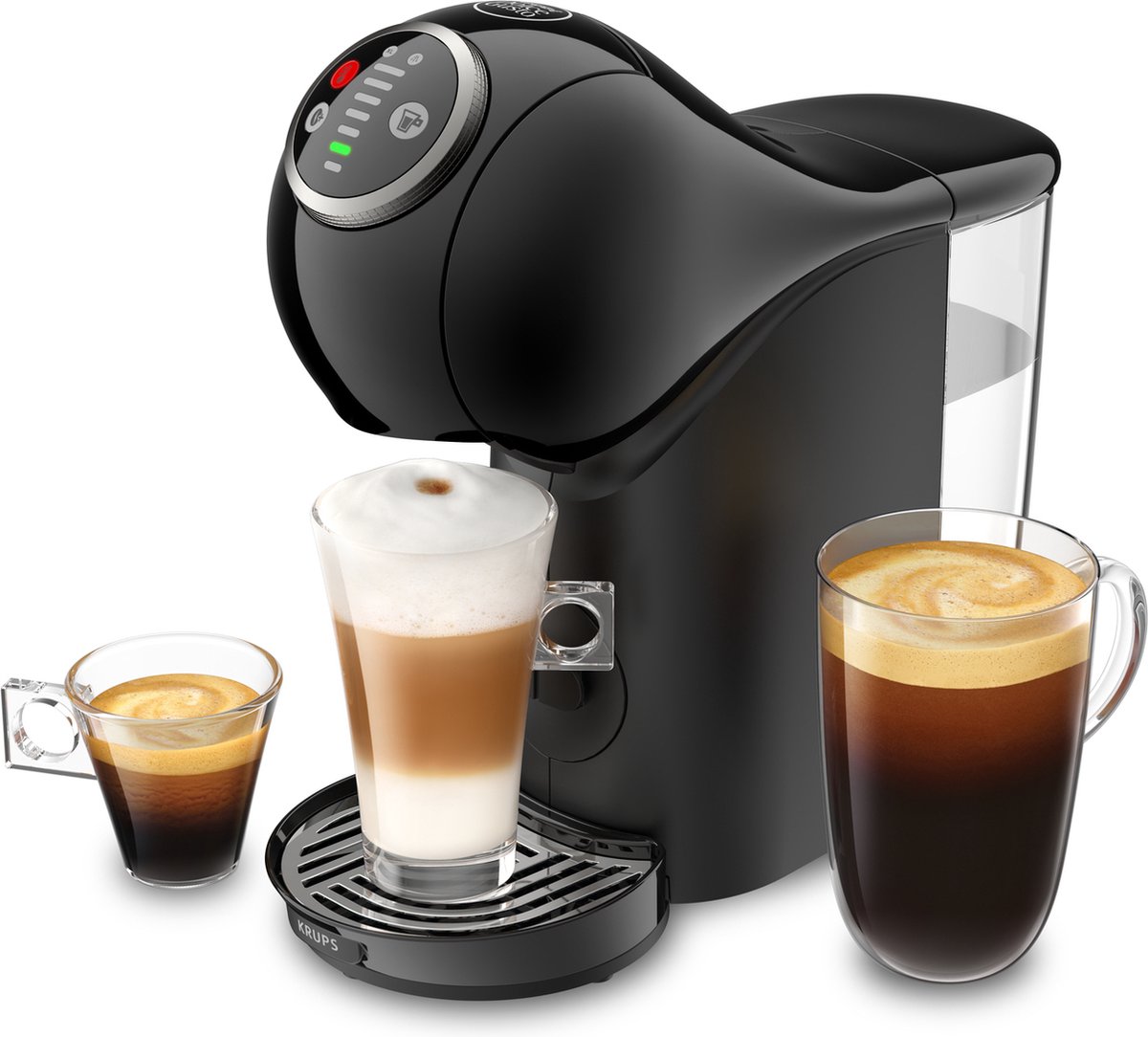 Krups Nescafé® Dolce Gusto® GENIO S Plus KP3408 - Koffiecupmachine - Zwart Krups Nescafé® Dolce Gusto® GENIO S Plus KP3408 - Koffiecupmachine - Zwart