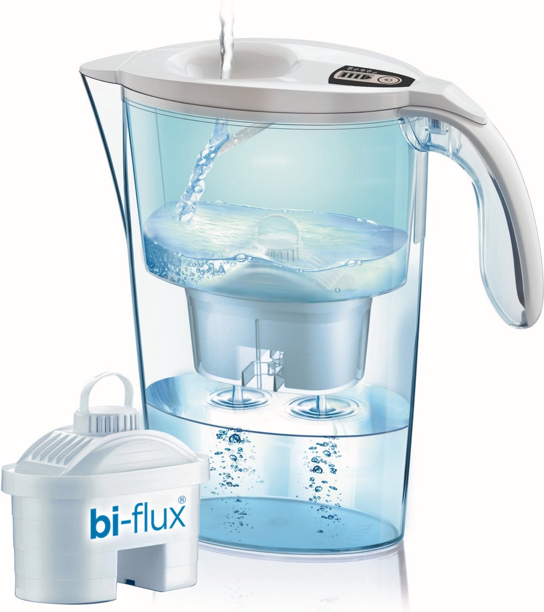 Laica Stream Line (J31AF) - waterfilterkan - wit - inhoud 2,3 liter -...