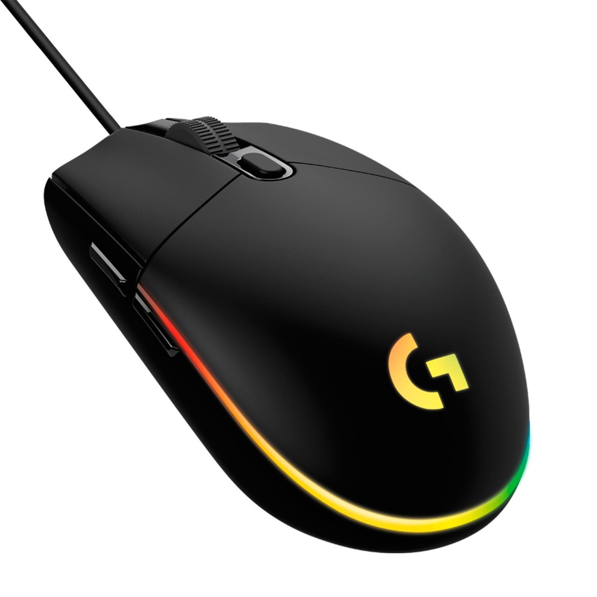 Logitech G203 LIGHTSYNC - Bedrade Gaming Muis - RGB verlichting - Zwart