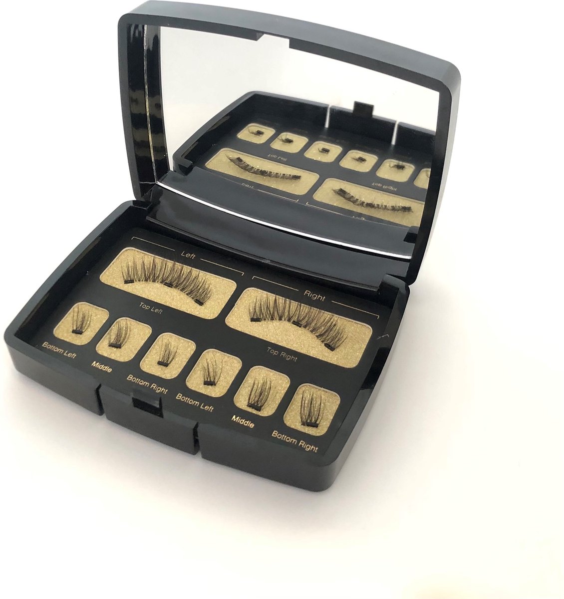 Magnetische wimpers - Nep wimpers - Valse wimpers - Geen magnetische eyeliner of lijm nodig - Met applicator - Natuurlijke, volle look - Herbruikbaar