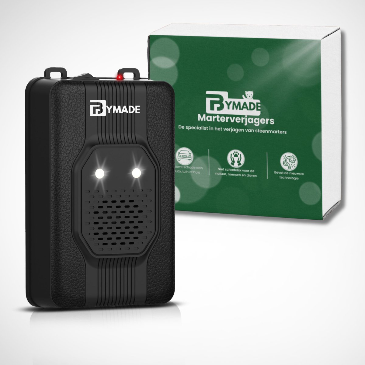 Marterverjager PRO - Auto Outdoor - Steenmarter Verjager - Op Batterij