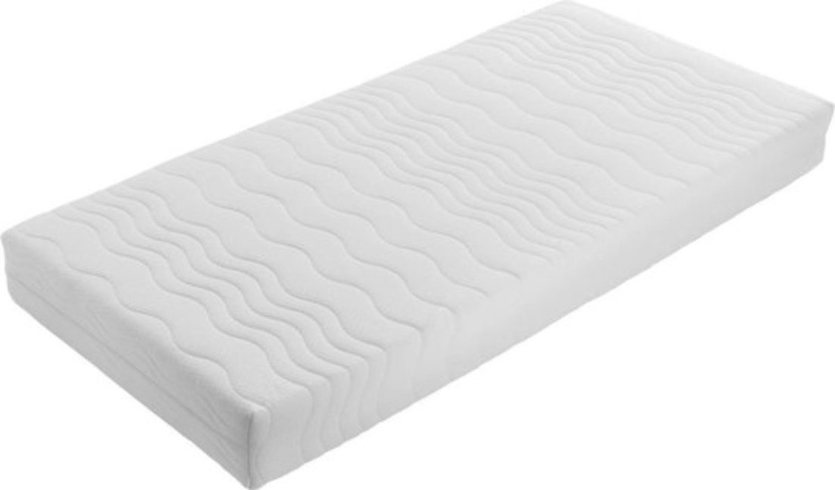Matras 90x200 - 14cm dik - HR Koudschuim - Afritsbaar hoes - contour gesneden...