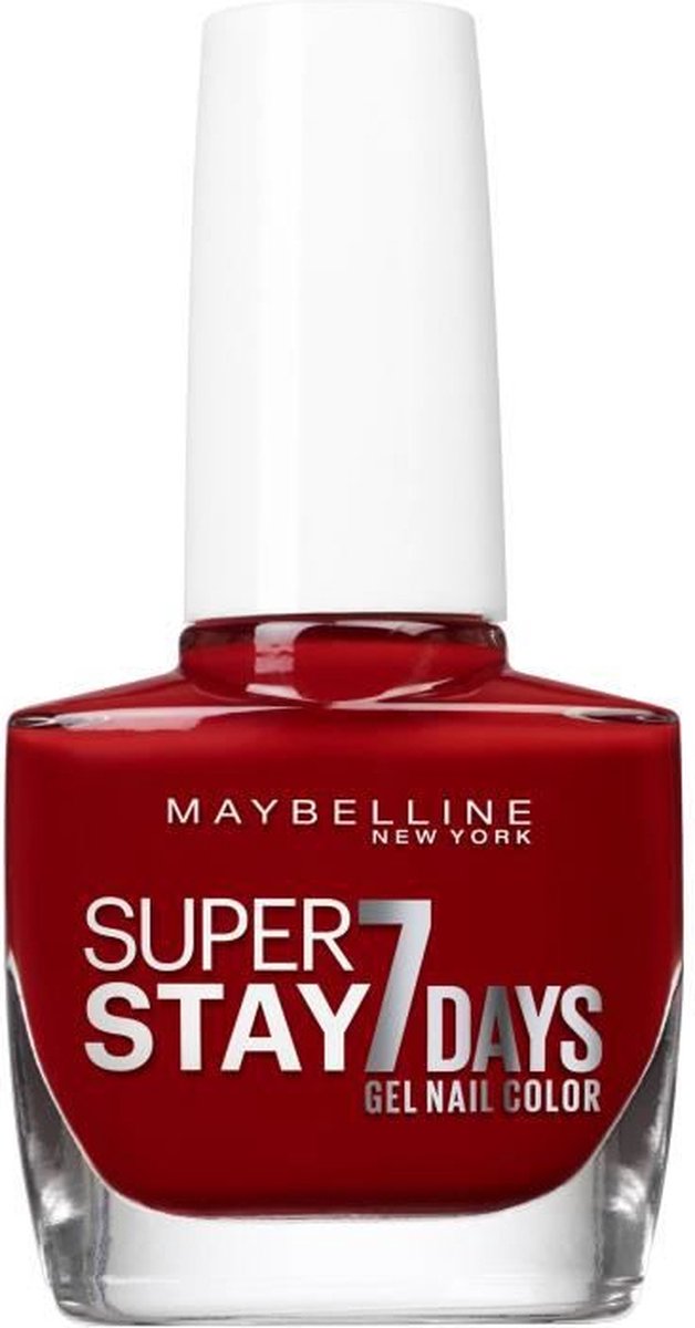 Maybelline SuperStay 7 Days Nagellak - 06 Deep Red