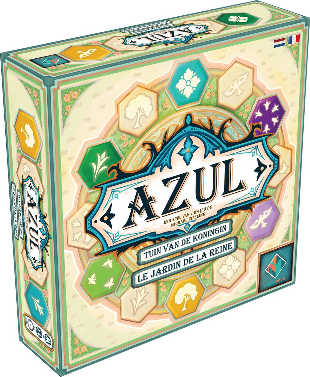 Next Move Games - Azul Tuin van de Koningin - Bordspel - Geschikt voor 2-4...