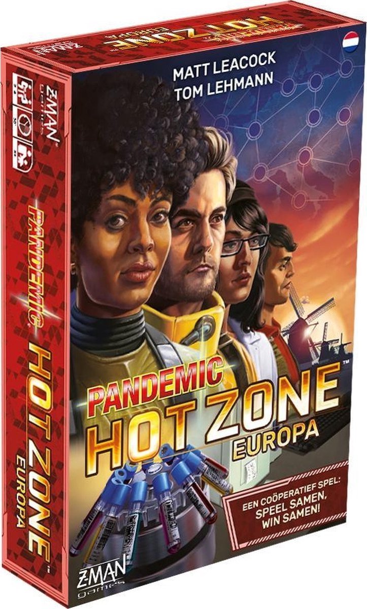 Pandemic Hot Zone Europa - Bordspel