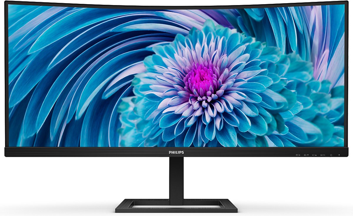 Philips 346E2CUAE - QHD Curved UltraWide USB-C Monitor - 65w - EPEAT & TCO -...