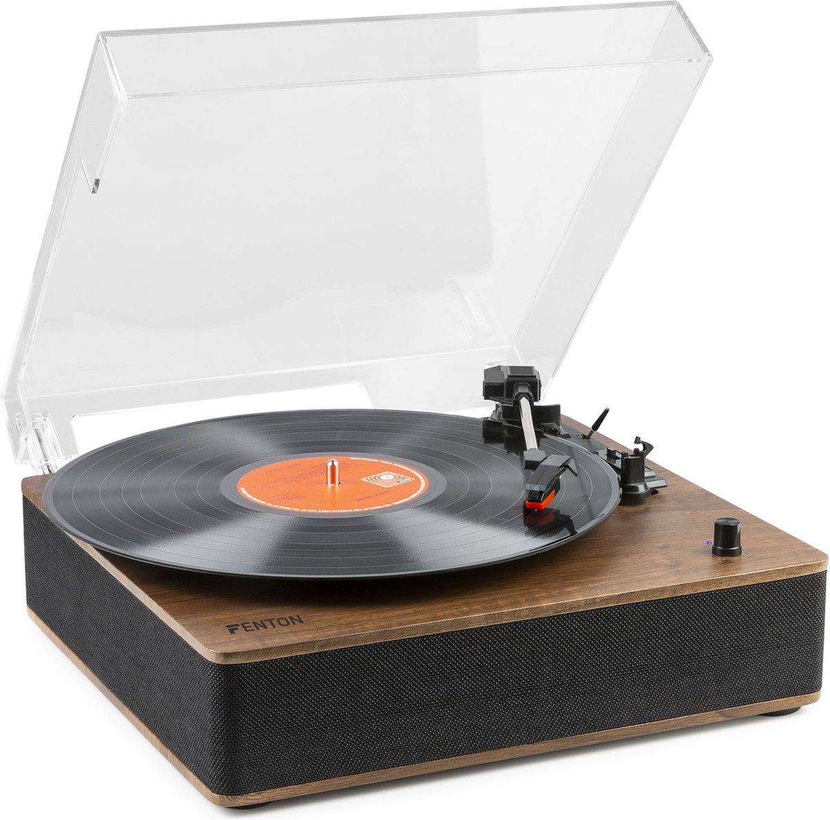 Platenspeler Bluetooth - Fenton RP161 - Retro platenspeler met speakers...