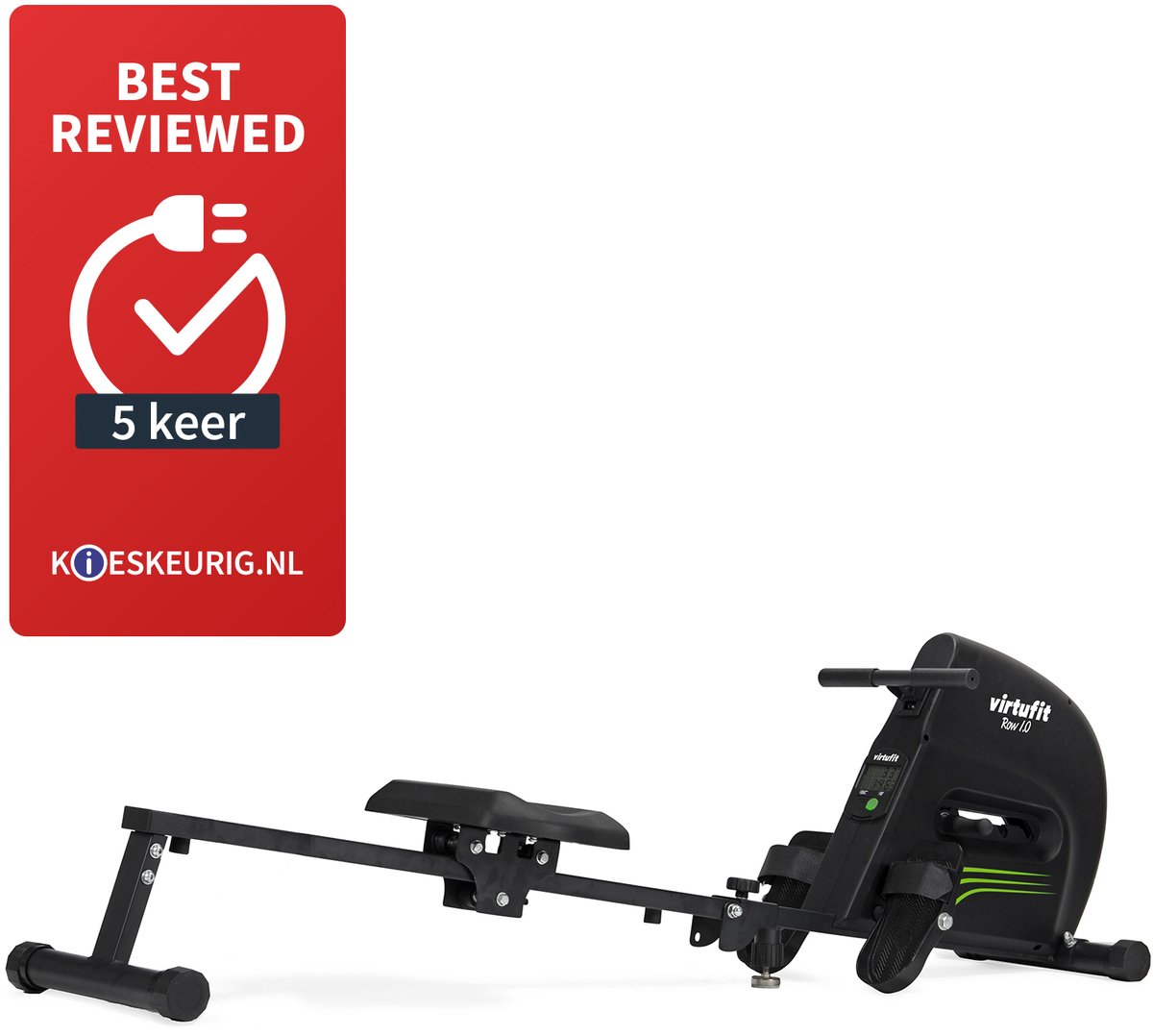 Roeitrainer - VirtuFit Row 1.0 - Roeimachine - Roeiapparaat - Inklapbaar - 4...