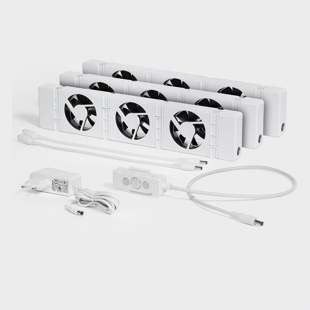 SpeedComfort Radiator Ventilator Trio set – Universeel - Geschikt voor...