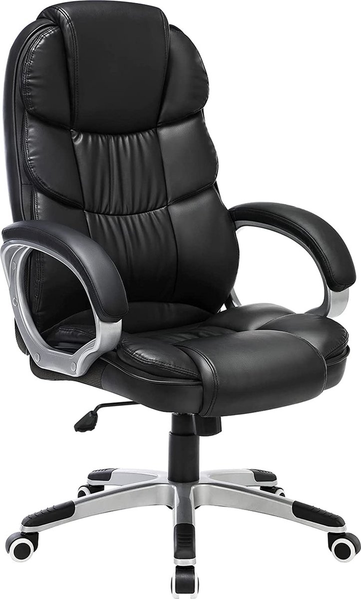 Stane - Ergonomische bureaustoel - Bureaustoelen voor volwassenen - Gevulde armleuningen - Office chair Stane - Ergonomische bureaustoel - Bureaustoelen voor volwassenen - Gevulde armleuningen - Office chair