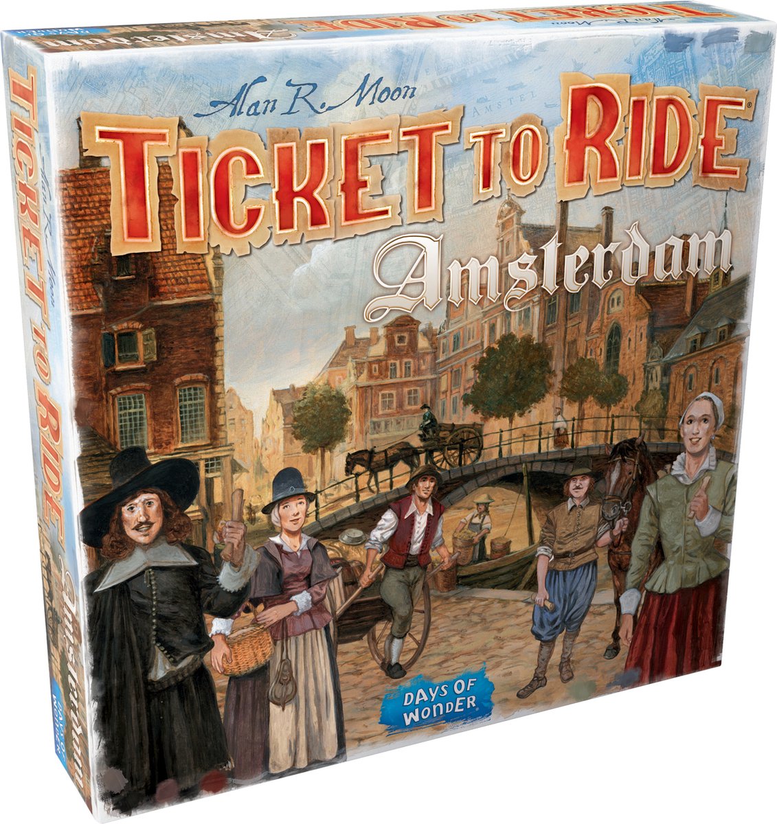 Ticket to Ride Amsterdam - Bordspel