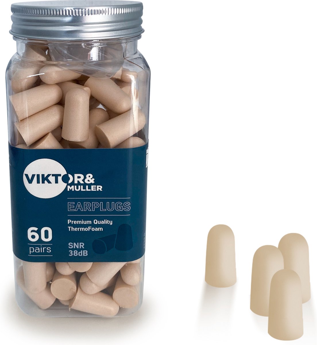De 5 beste oordoppen tegen snurken om te kopen 3 Viktor & Muller® - 120 stuks Slaap Oordopjes - Snurken - Slaapoordoppen - Oordoppen - Slapen - Geluidsoverlast - Sound Plugs - Anti Snurk - Slaaphulp - Geluid - Studeren - Gehoorbescherming - Earplugs - Lawaai - Foam demping - Motorrijden - Festival