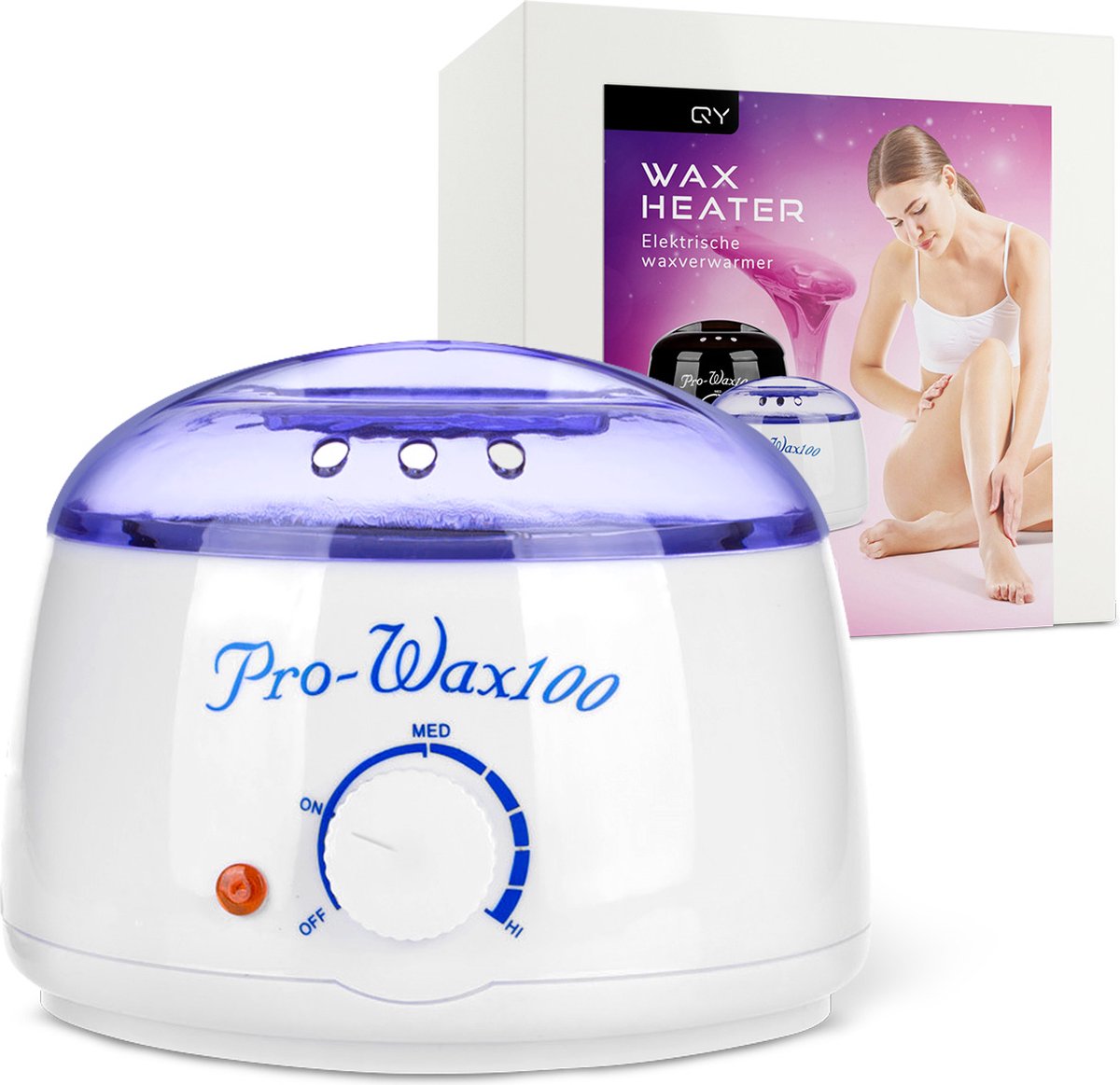 wax apparaat voor ontharen van lichaam - wax verwarmer - wit