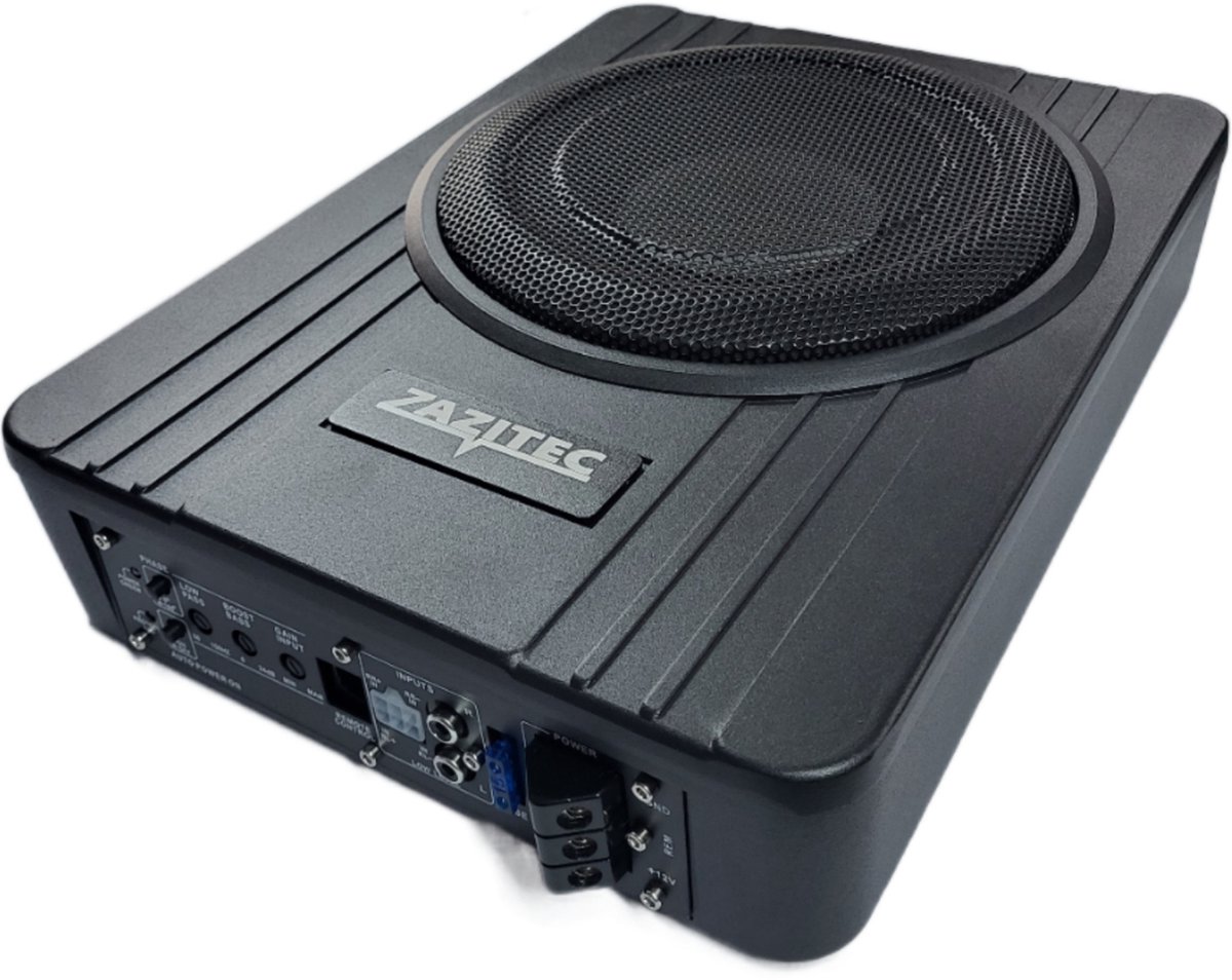 Zazitec ZT-SW180 - 8 inch underseat subwoofer - 180W RMS vermogen - 600W